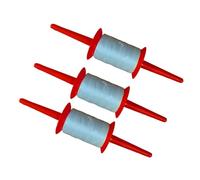 TOWARDSNAN Professional Kites Flying Spool 150Meter Reinforced Line Weather Proof Construction Mountain Use Reel 3PCS String Spool