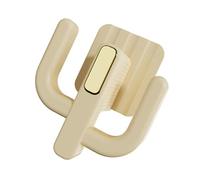 TOWARDSNAN Quick Dry Slipper Holder with Cactus Design Permanent Wall Mount Waterproof Bathroom Shelf Creative Euphorbia Planner Bathroom Rudiments Suspended Storage