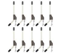 TOWARDSNAN Quickly Install PVC Fishing Swivels Rod Tangles Resistant Design Enhances Line Management Systems Saltwater Fishing Connectors