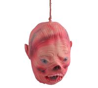 TOWARDSNAN Realistic Human Head for Haunting House Decorations Eerie Garden Holiday Ornament Horror Indoor Outdoor Embellishment