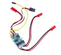 TOWARDSNAN Remote Control Sensorless Brushed for Programming Motor Brushed Car with Double Channel Bidirectional Speed Controller for Electric Motor