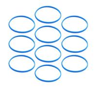 TOWARDSNAN Rubber Grille Rings for BETA58A/87A Microphones for Live and Studio Microphones Rings
