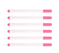 TOWARDSNAN Set of 6 Fine Tip Fabric Marker Pen Water Soluble Fabric Marker 1mm or 0.5mm for Accurate Marking Sewing and Art Craft Craft Marking Pen