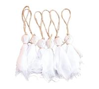 TOWARDSNAN Set of 6 Frightening Halloween Hangable Specter Halloween Ghostly Hangings for School Business Festival Decoration