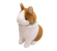 TOWARDSNAN Soothing Stuffed Animals Rabbits Doll Stress Toy Decors Soft Dolls Baby Toy for Toddler Emotion Smooth Soft Stuffed Animal for Kids