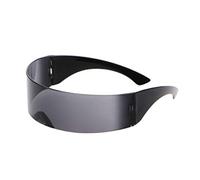 TOWARDSNAN Sunglasses,Future for Warrior Rimless Retro for Sun Glasses Women Men Oversized Punk for Prot