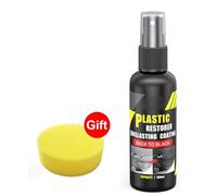 TOWARDSNAN Upgrades Auto Exterior Polish Formulas Restores Black Color on Rubber Leather with Strong Ceramic Shielding Coating Ceramic Coating Polish