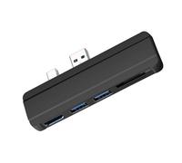 TOWARDSNAN USB Hubs Docking Stations for Pro4 5 6 with 4K@30Hz Adapter and Card Reader for Fast Speed Data Transfer USB Hubs