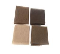 Towarm Medium Brown 1/2 Yard Lace Net Material for Wigs Making & Repair Wig Caps Closures and Frontals Foundation Wig Accessories 43inchx18inch (1/2 Yard, Medium Brown)