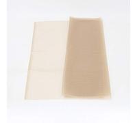 Towarm Transparent 1/2 Yard Lace Net Material for Wigs Making & Repair Wig Caps Closures and Frontals Foundation Wig Accessories 43inchx18inch (1/2Yard, Transparent)