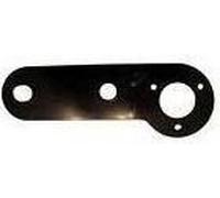 Towbar single electrics socket plate