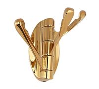 Towel BarHeavy Duty Coat Hook Wall Mounted Clothes Hanger Multi Three Foldable Arms Towel Hooks Heavy Duty Hangers for Clothes Heavy Duty Clothing Rack Hangers Swivel Hooks Coat Ho