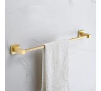 Towel Bars Brass All Copper Bathtowel Bar Rail Bathroom Toilet Brush Set Storage Rack Hardwareactive Five(Single Bar)