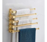 Towel Bars Brass All Copper Bathtowel Bar Rail Bathroom Toilet Brush Set Storage Rack Hardwareactive Five