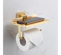 Towel Bars Brass All Copper Bathtowel Bar Rail Bathroom Toilet Brush Set Storage Rack Hardwareactive Five(Tissue Holder)