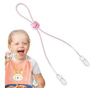 Towel Chain Clip - Adjustable Stainless Steel Towel Holder, Washable Rehab Tape With Clips, Convenient Accessory For Cleanliness When Consuming | For Travel