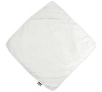 Towel City Baby Hooded Bath Towel (360 Gsm) White/white (One Size)