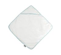 Towel City Baby Hooded TowelOne Size White/Blue PC7229