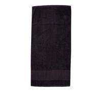 Towel City Bordered Printable Bath Towel in Black Towel City Black
