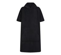 Towel City Childrens/kids Poncho Black (6-9 Years)