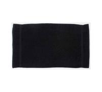 Towel City Luxury Hand Towel Black (One Size)