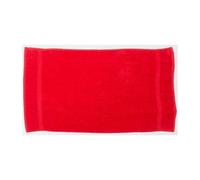 Towel City Luxury Hand Towel Red (One Size)