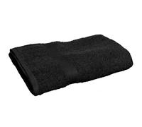 Towel City Luxury Range Guest Towel (550 Gsm) Black (One Size)
