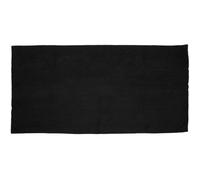 Towel City Microfibre Guest Towel Black (One Size)