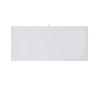 Towel City Plain Quick Dry Beach Towel White (One Size)