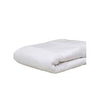 Towel City Printable Border Organic Bath Sheet White (One Size)