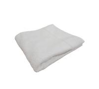 Towel City Printable Border Organic Hand Towel White (One Size)