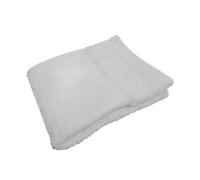 Towel City Printable Border Towel in White Towel City White
