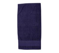Towel City Printable Cotton Hand Towel in Navy Towel City Navy