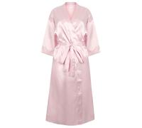 Towel City Women's satin robe - Womens, 100% Polyester Satin, Side pockets