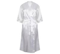 Towel City Women's satin robe - Womens, 100% Polyester Satin, Side pockets