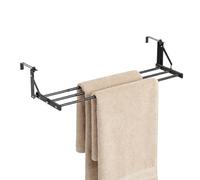 Towel Drying Rack - Heavy Duty Adjustable Telescopic Radiator Rail Foldable Extendable Storage Hanger | No Drilling Space Saving Organizer for Home, Dorm, Restauran