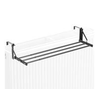 Towel Drying Rack - Heavy Duty Adjustable Telescopic Storage Holder, Radiator Rail | Universal Hanging Bracket for Home Dormitory Restaurant Apartment Handbag Coat Grocery Clothes Robe Hat