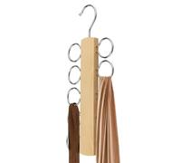 Towel Hanger, Vertical Space Optimization, 30cm, Wooden Tie Holder, Multifunctional Wardrobe Organizer, Versatile Storage Solution, | For Socks Shawls Ties Towels Belts Dorm Entryway Shower
