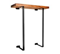 Towel Holder - 15.7 inches Wooden Tissue Holder for Bathroom Wall, Shelf Storage Rack with Space-Saving Design, Home Accessories for Small Bathrooms, Offices, Apartments
