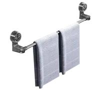 Towel Holder for Bathroom - Towel Rail without Holes for Bathroom Kitchen, Rustproof Hanger for Tiles Interior Doors Home Hot Tub Boat Pool