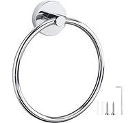 Towel Holder, Stainless Steel Bathroom Towel Ring, Wall Mounted Hanging Towel Hanger, Towel Rails for Bathroom & Kitchen Storage (Classic)