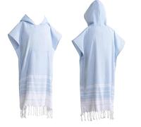 Towel Poncho,Adult Hooded Towel 1pcs Cotton Surfing Ponchoes Changing Towel Swim Robe With Pocket Plus Size Swim Cover Up Wearable Towel Hooded Beach Towel For Adult Man Women Beach Pool(Geometry Lake