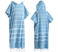 Towel Poncho,Adult Hooded Towel 1pcs Cotton Surfing Ponchoes Changing Towel Swim Robe With Pocket Plus Size Swim Cover Up Wearable Towel Hooded Beach Towel For Adult Man Women Beach Pool(Blue)