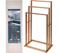 TOWEL RACK BAMBOO WITH 3 BARS