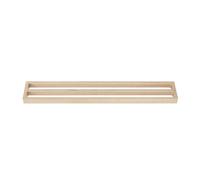 Towel Rack Double Oak