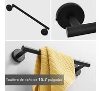 Towel Rack Hardware Set Fine Polishing Easy Bathroom Hardware Set Bathroom Hardware Accessories Set 5 Piece Bathroom Accessories Set Easy To Use For Coat Towels For Bathroom