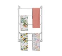 Towel Rack, Retail Display Tie & Scarf Rack, Ribbon Organizer Rack Hanging Bar, Metal Wall Mounted Garment Rack For Home Clothing Retail Store