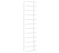 Towel Rack Steel Wall Storage Towel Hanger Holder White/Black 48/96cm vidaXL