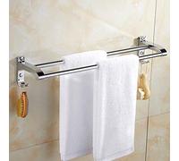 Towel Rack Towel Bar,Stainless Steel 304 Towel Hanging Lengthening Bathroom Rack Single Pole Double Pole Towel Rack Bathroom 50Cm/B Bathroom Hardware/a