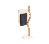 Relaxdays Towel stand with 2 bars